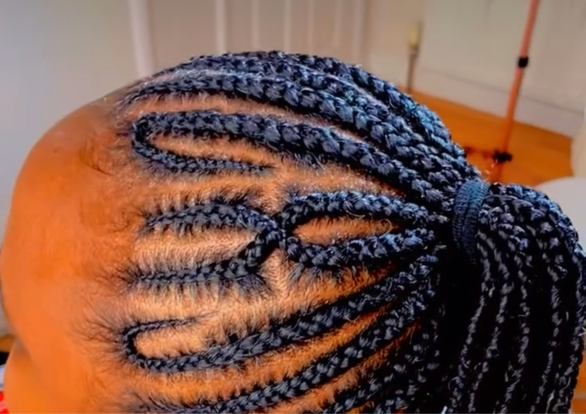 10/12 Freestyle Feed-In Cornrows 