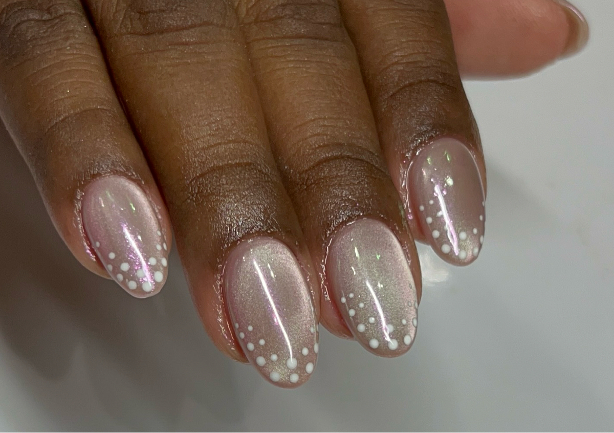 Fullset almond acrilico color