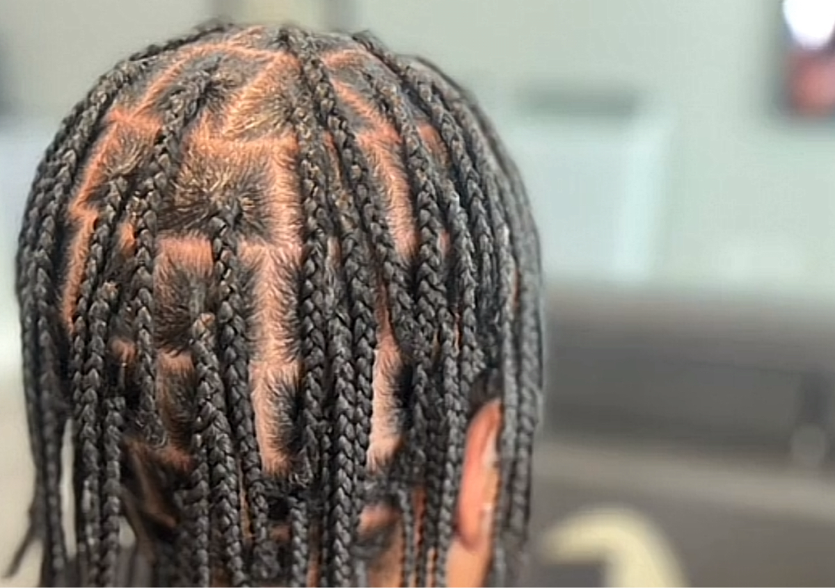 Men’s box braids
