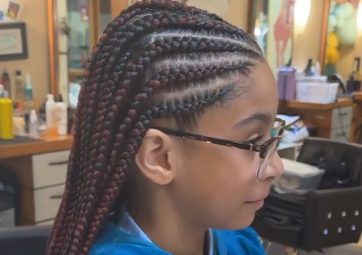 Kids tribal braids  (12 and under)