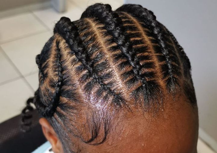 Stitch braids ( all back)