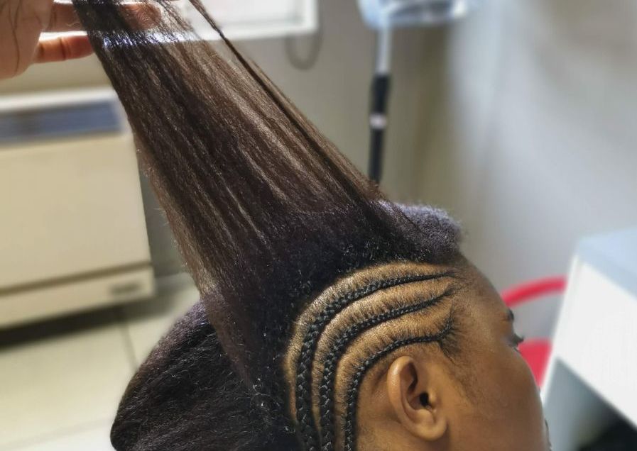 Cornrows unplaiting