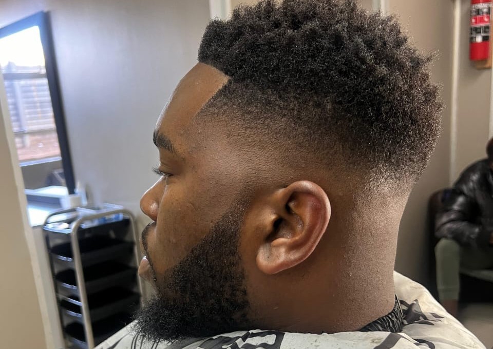 Adult haircut + beard