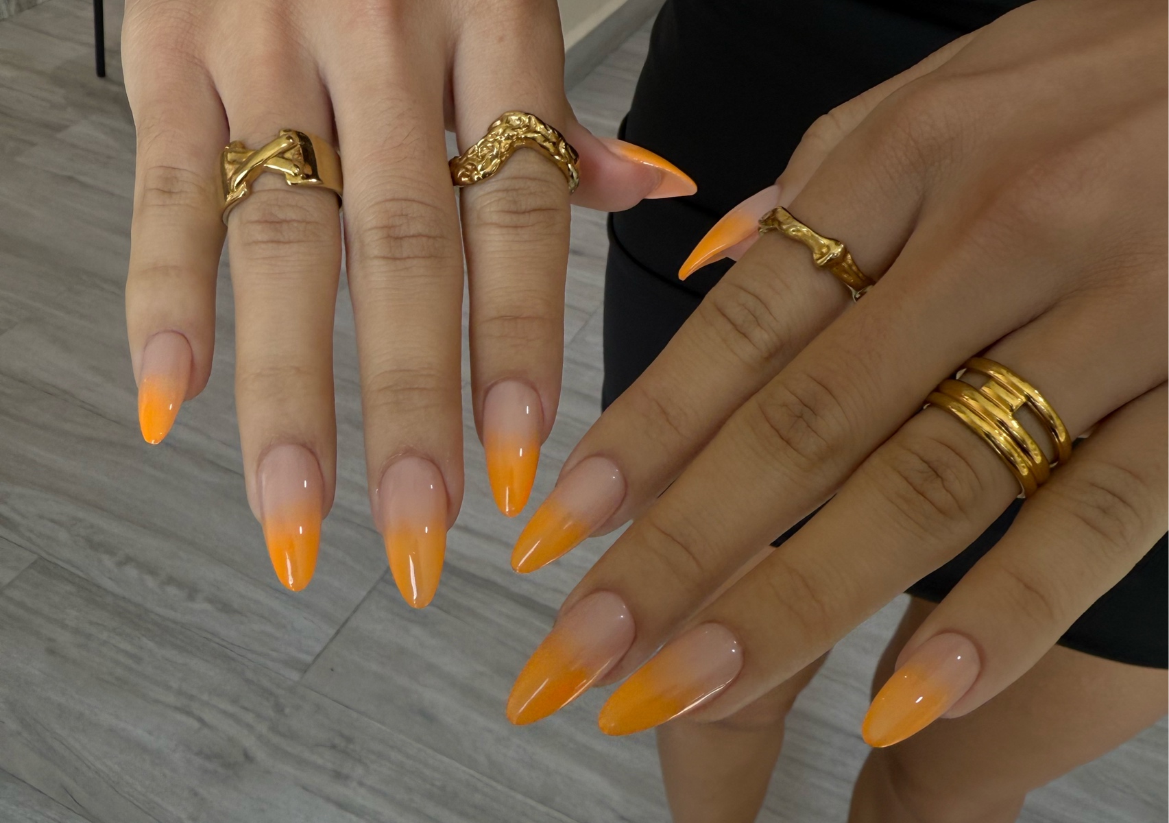 Dry Manicure Long | Rubber Base or Builder