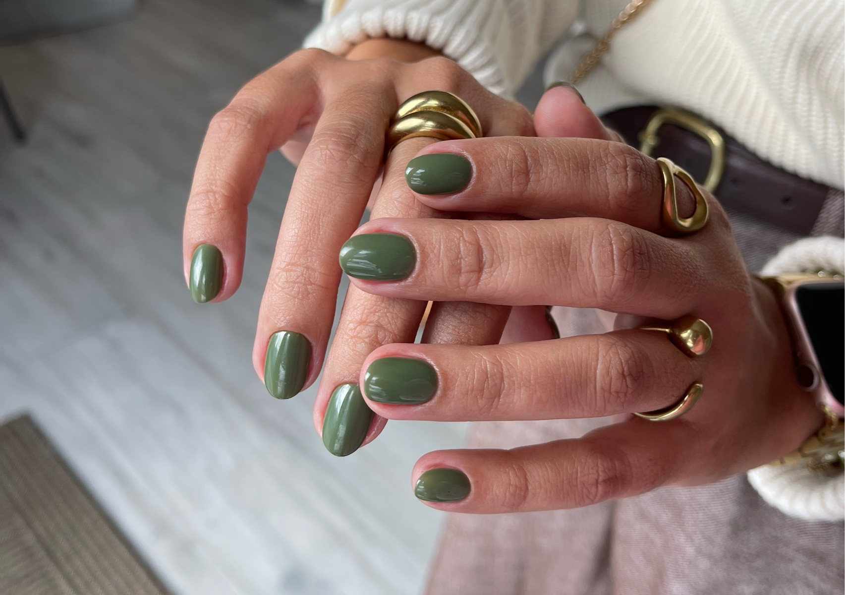 Dry Manicure Short | Rubber Base or Builder