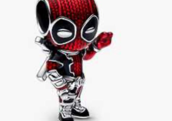 Pandora Charm de Deadpool