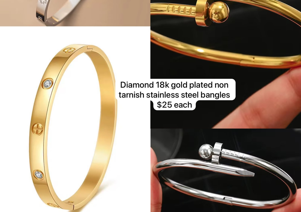 Non Tarnish Gold Plated Bracelet