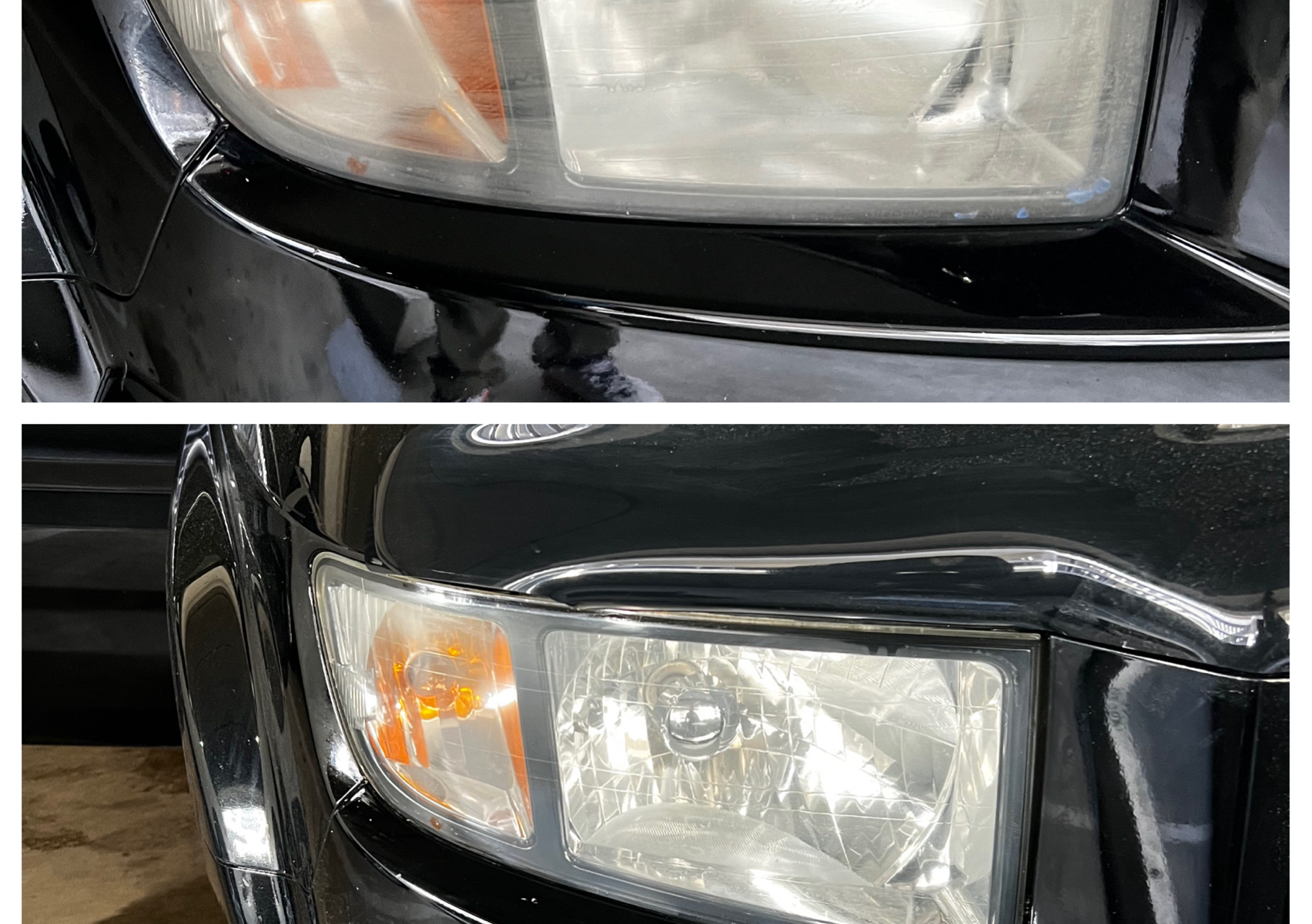 Headlight restoration 