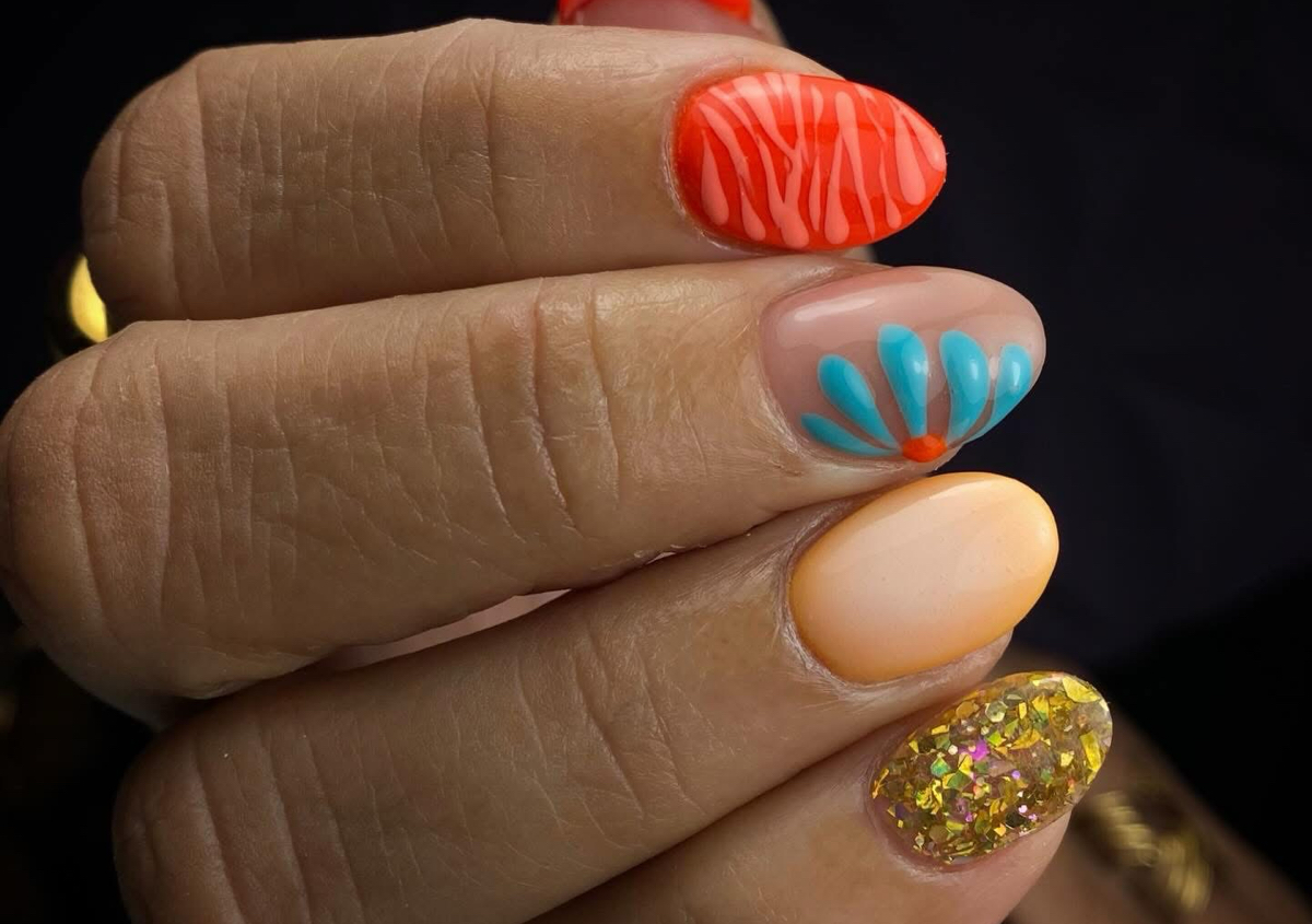 Formas Comerciales Corto + Esmaltado en Pies 