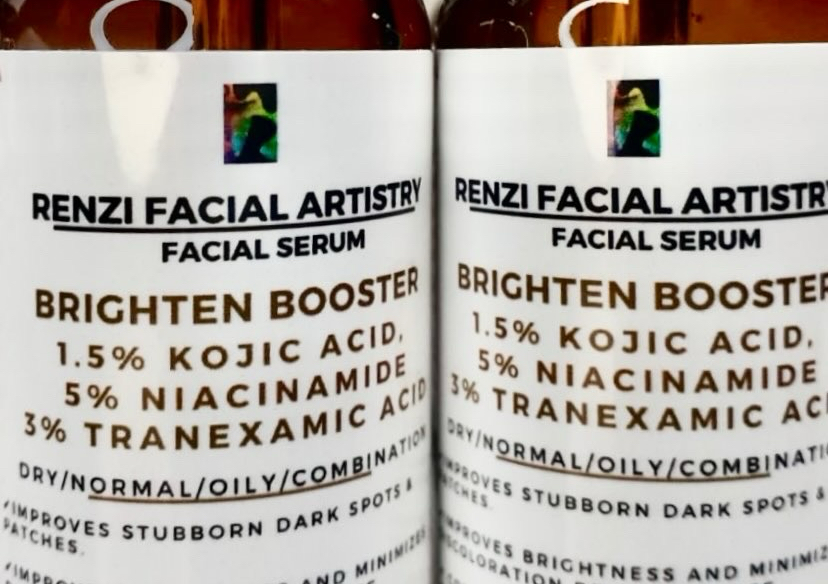 Brighten Booster - 1.5% Kojic , 5% Niacinamide + 3% Tranexamic Acid Serum