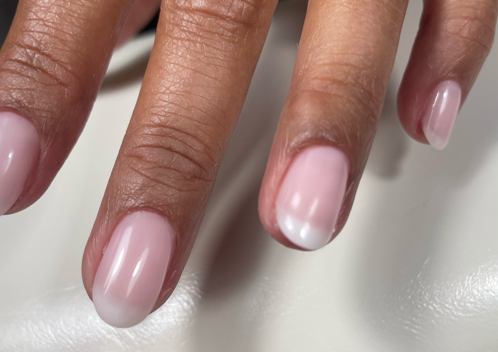 Manicure French with Hard Gels