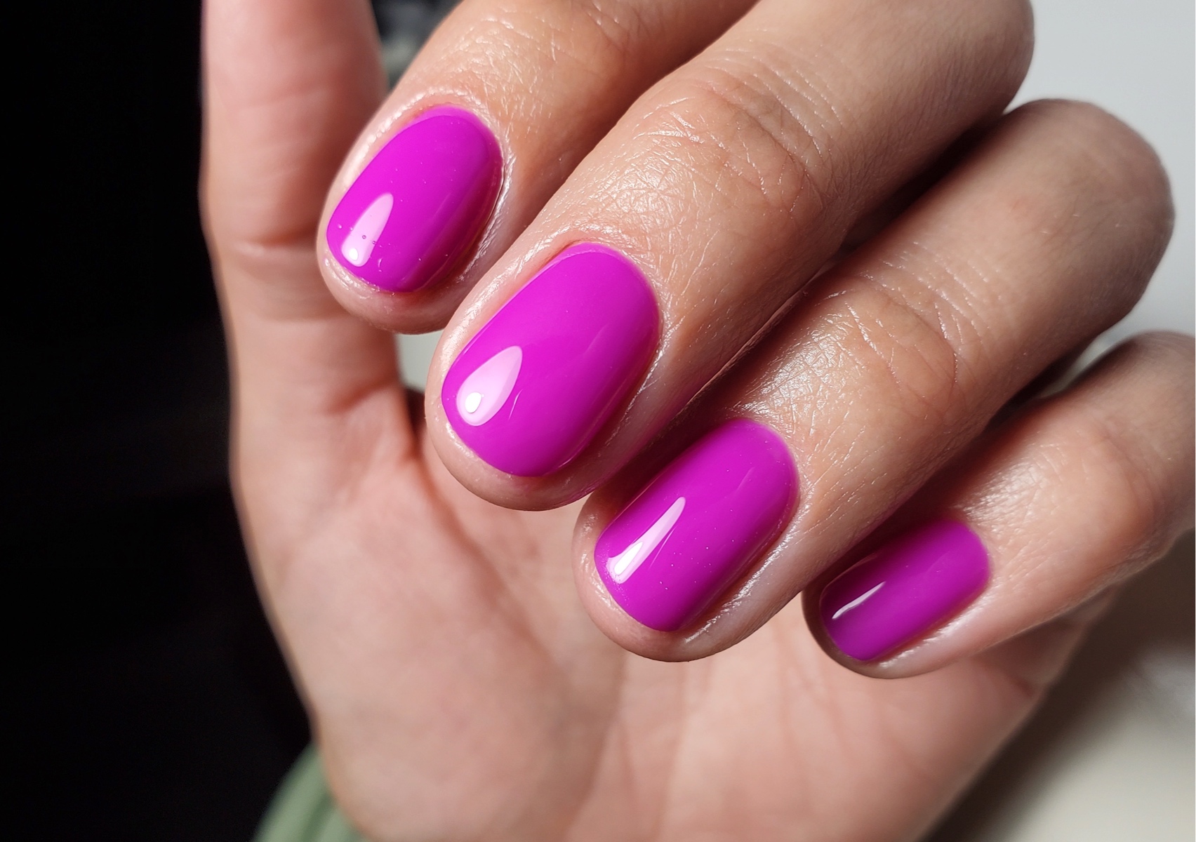Gel Polish Manicure (no strengthening, short nails)
