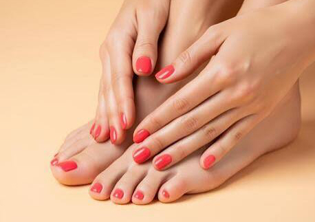 Esmaltado en Gel manos y pies 1 color