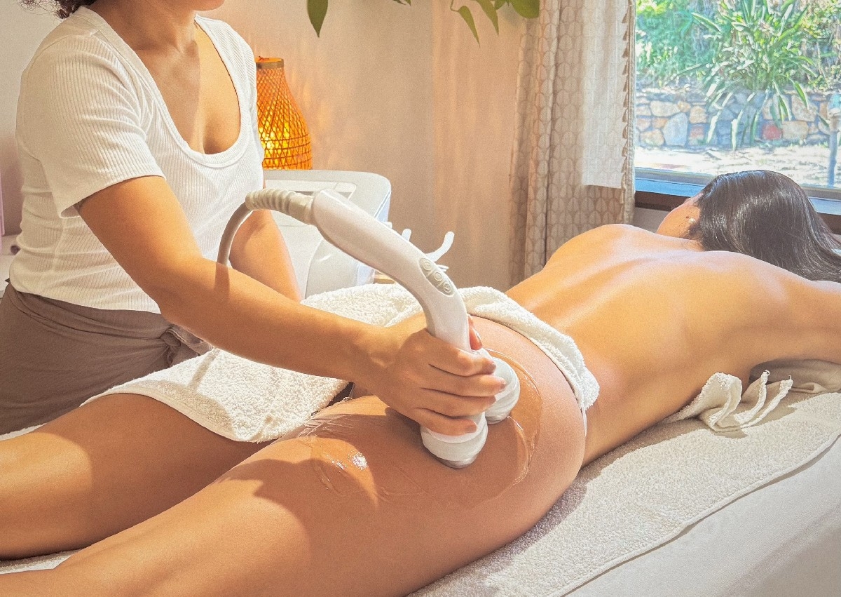 Localised Fat- Cellulite Treatment - 2 areas ultrasound+ Local Massage 