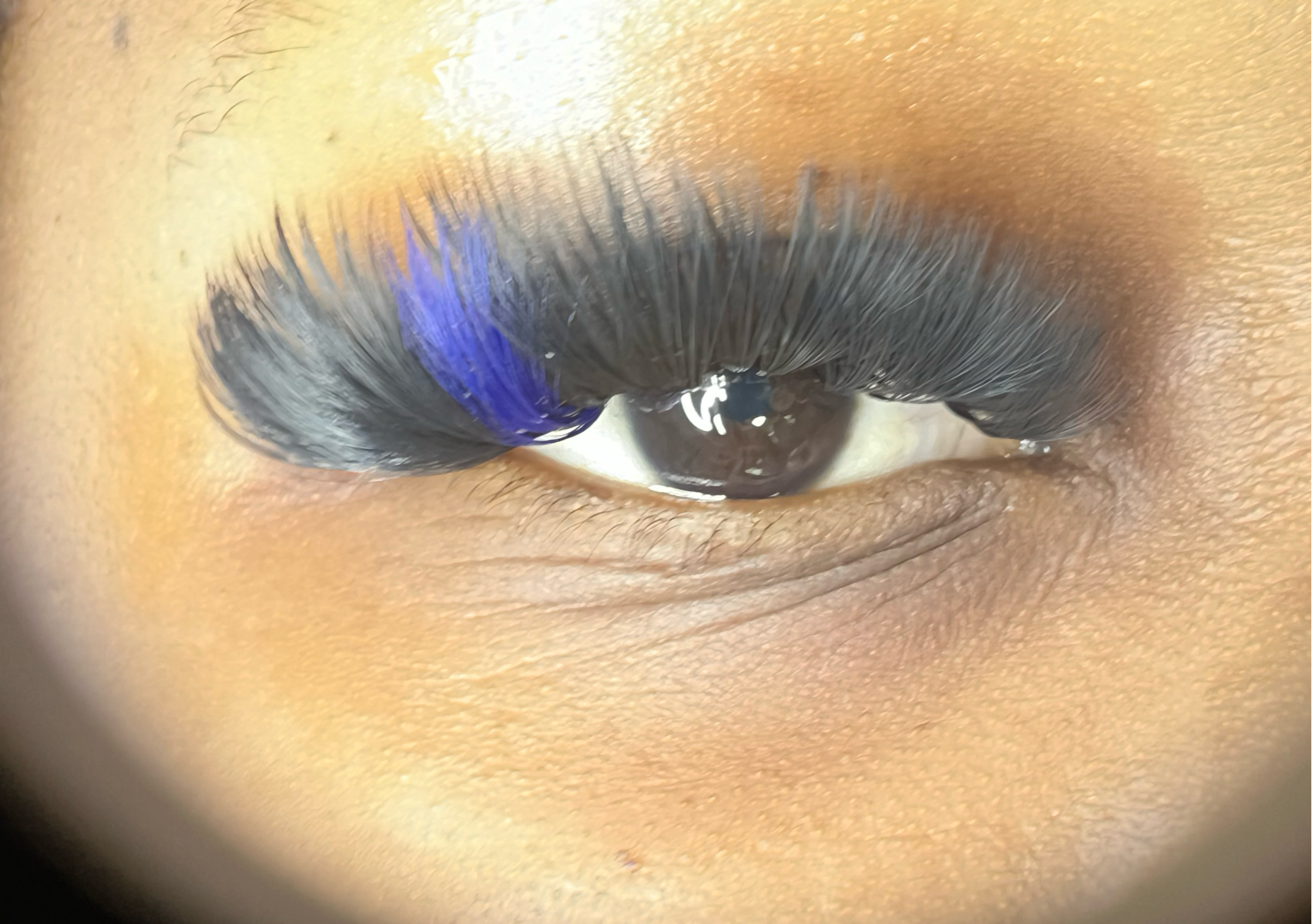 Coloured Lashes Add On