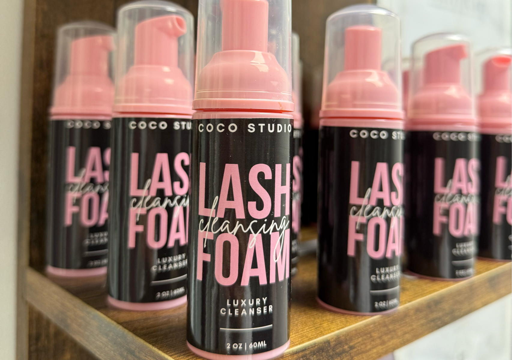 Lash Cleasing foam shampoo