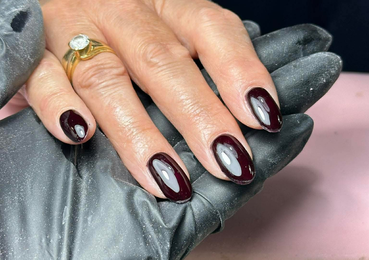Bronze Biab (plain gel colour, no french) 
