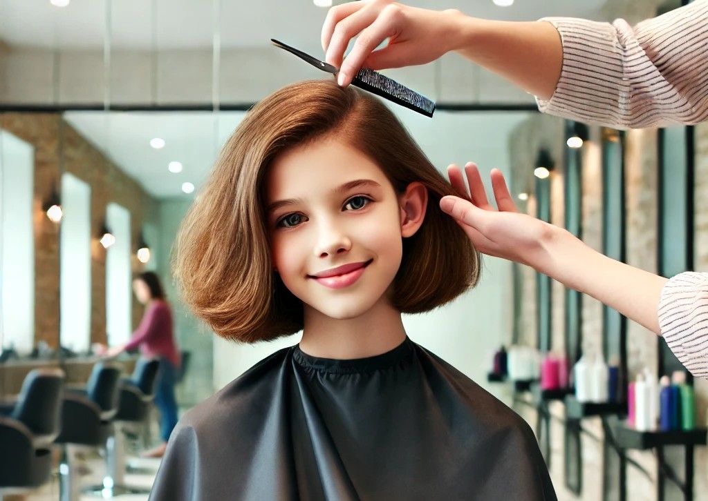 Girls cut under 12years old