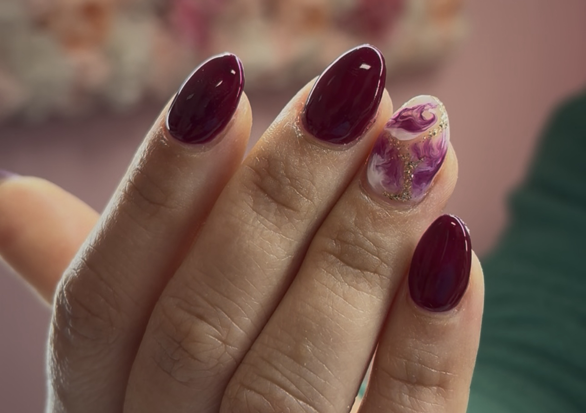 Acrylic full set with tip (SHORT )