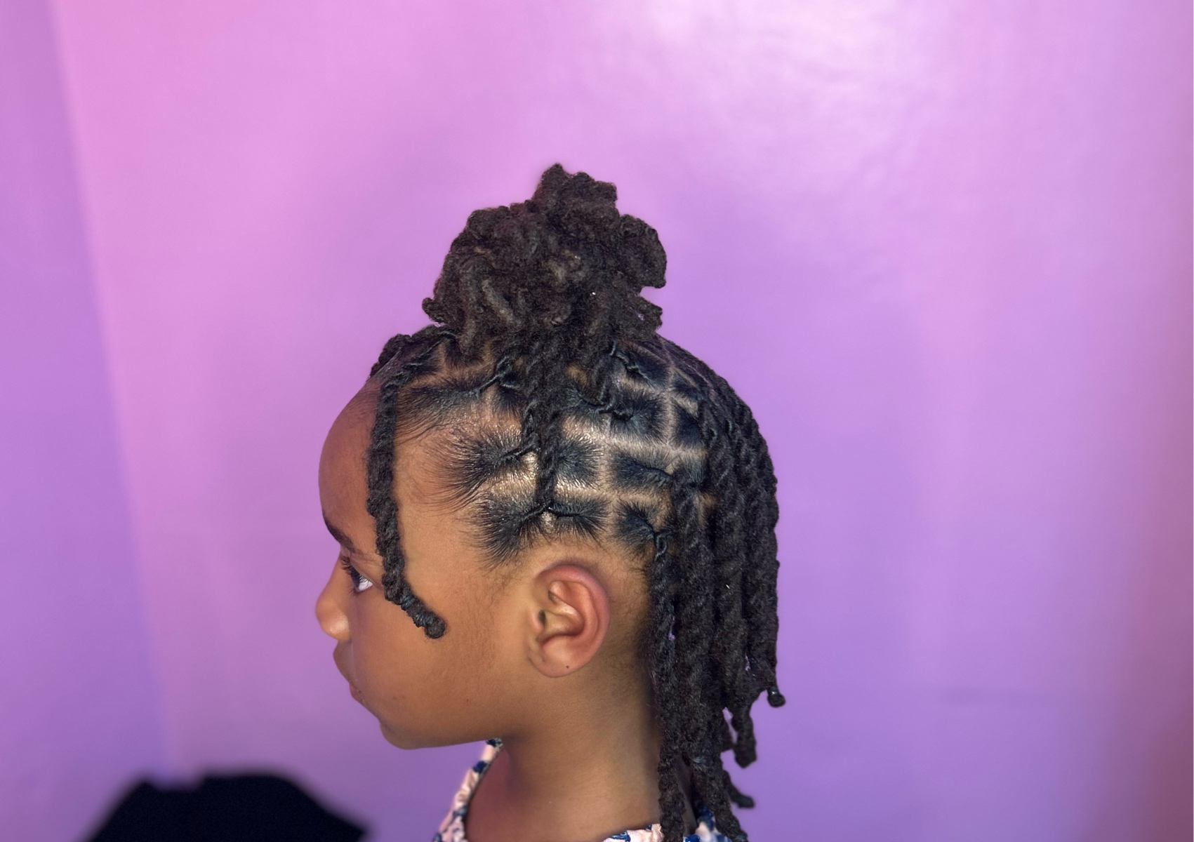 Kids Loc Maintenance (wash, Tighten And Style)