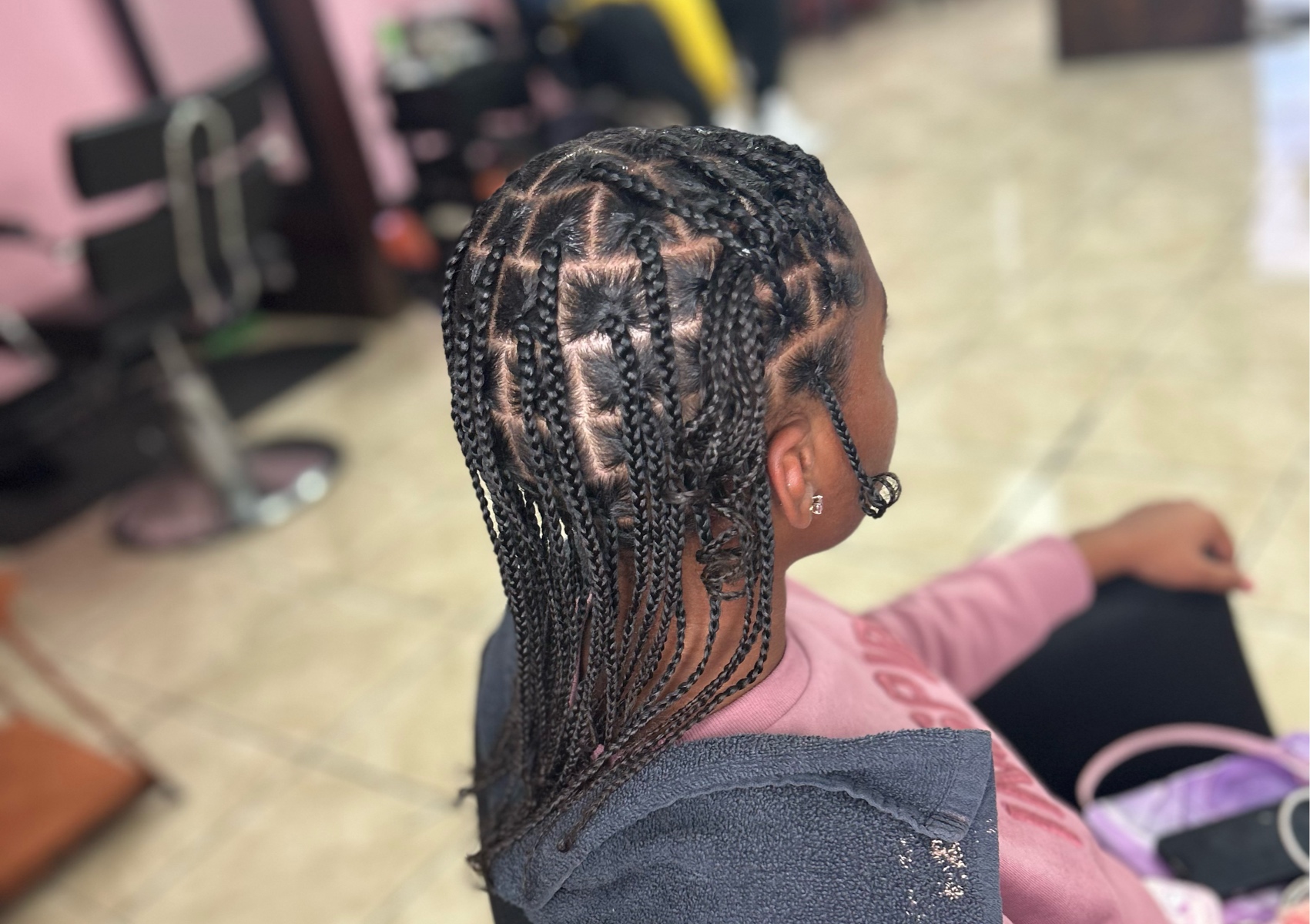 Natural Hair Shingle all over