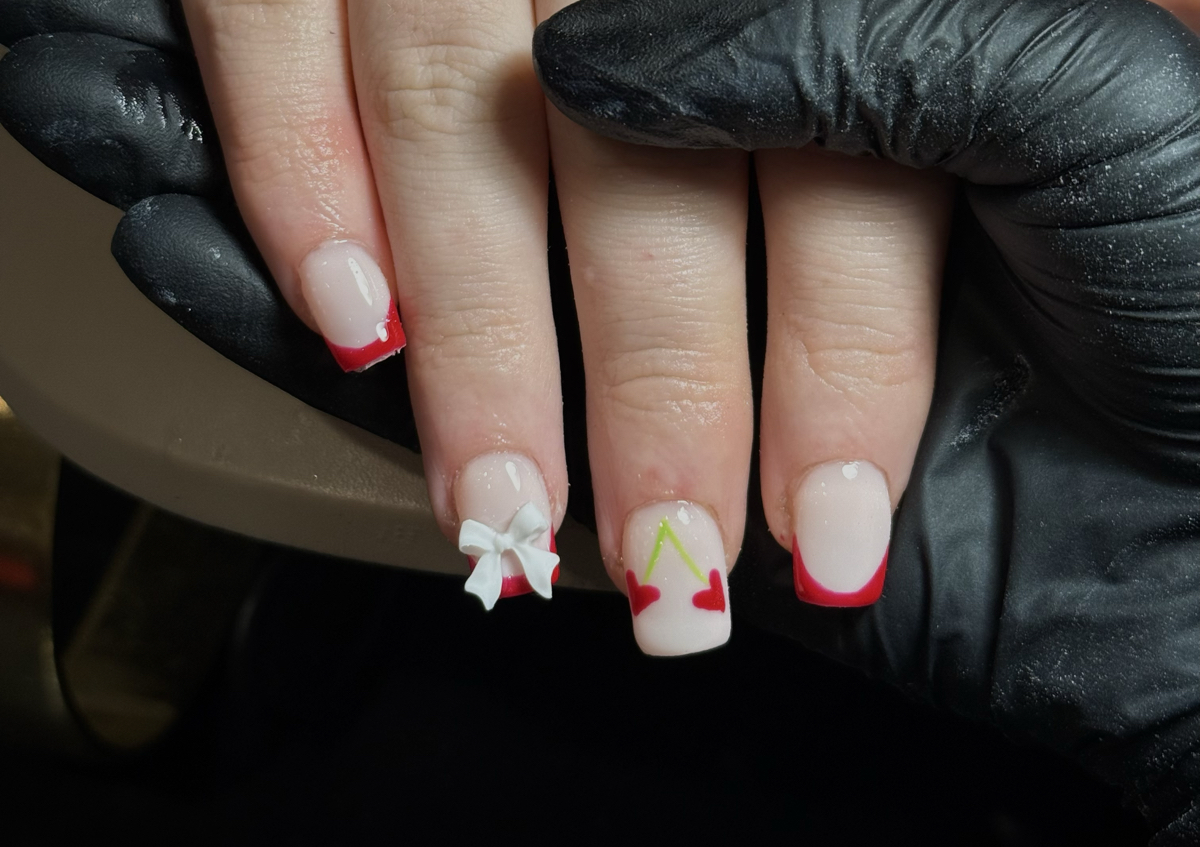 Gel Extenstions + Nail art 