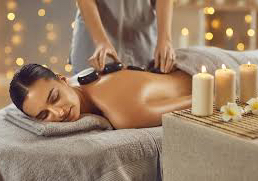 Hot Stone Upper Body Massage 
