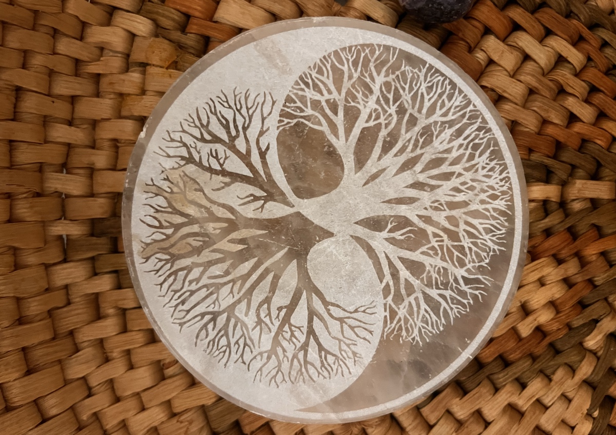 Selenite charging plate