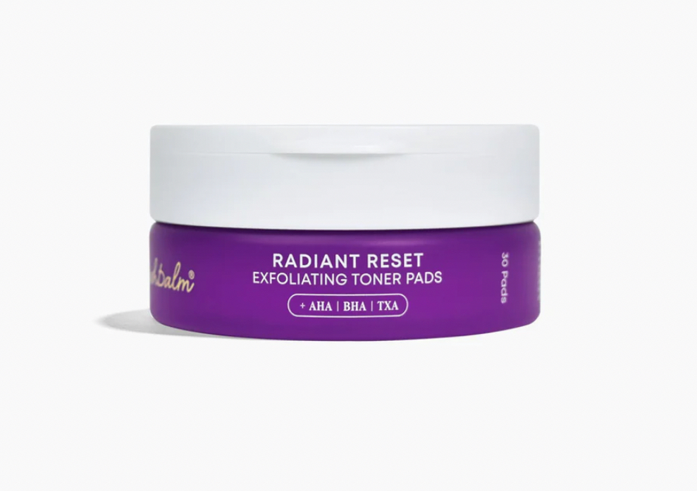 Bush balm exfoliating toner pads