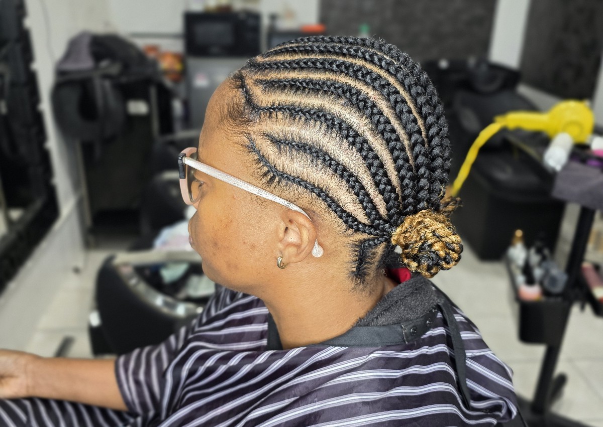 Shampoo & cornrows & or hydrated twists (2/2)
