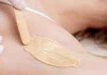 Wax under arm