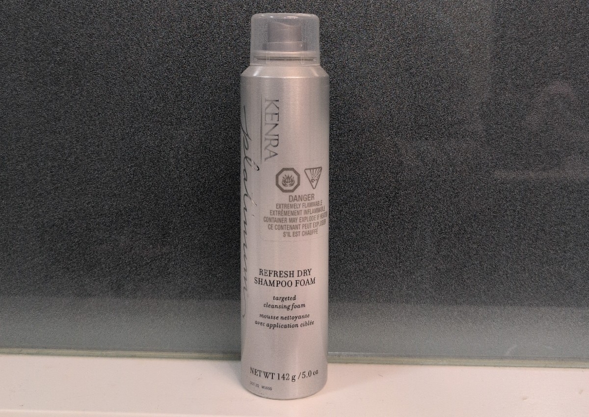 Kenra Platinum Refresh Dry Shampoo foam