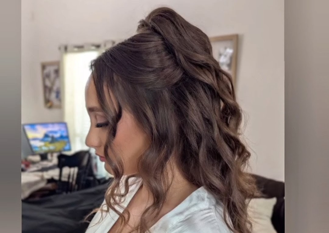 Half up Half down 
