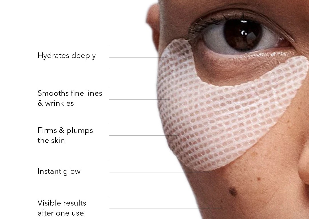 Gel eye patch (with any eye treatment) collagen or hylaronic patch