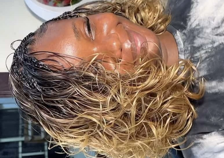 French curl boho (  shoulder )