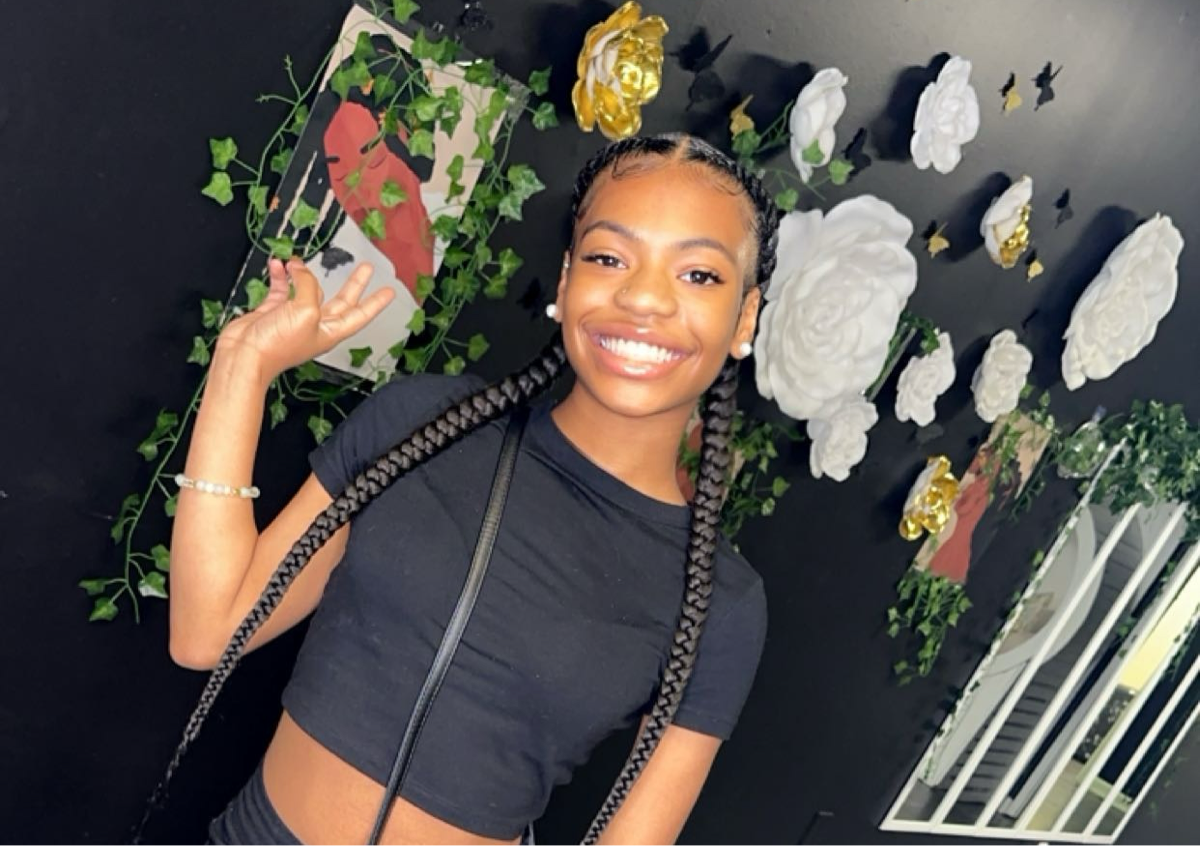 Feeder Braids 6 or more (hair included)