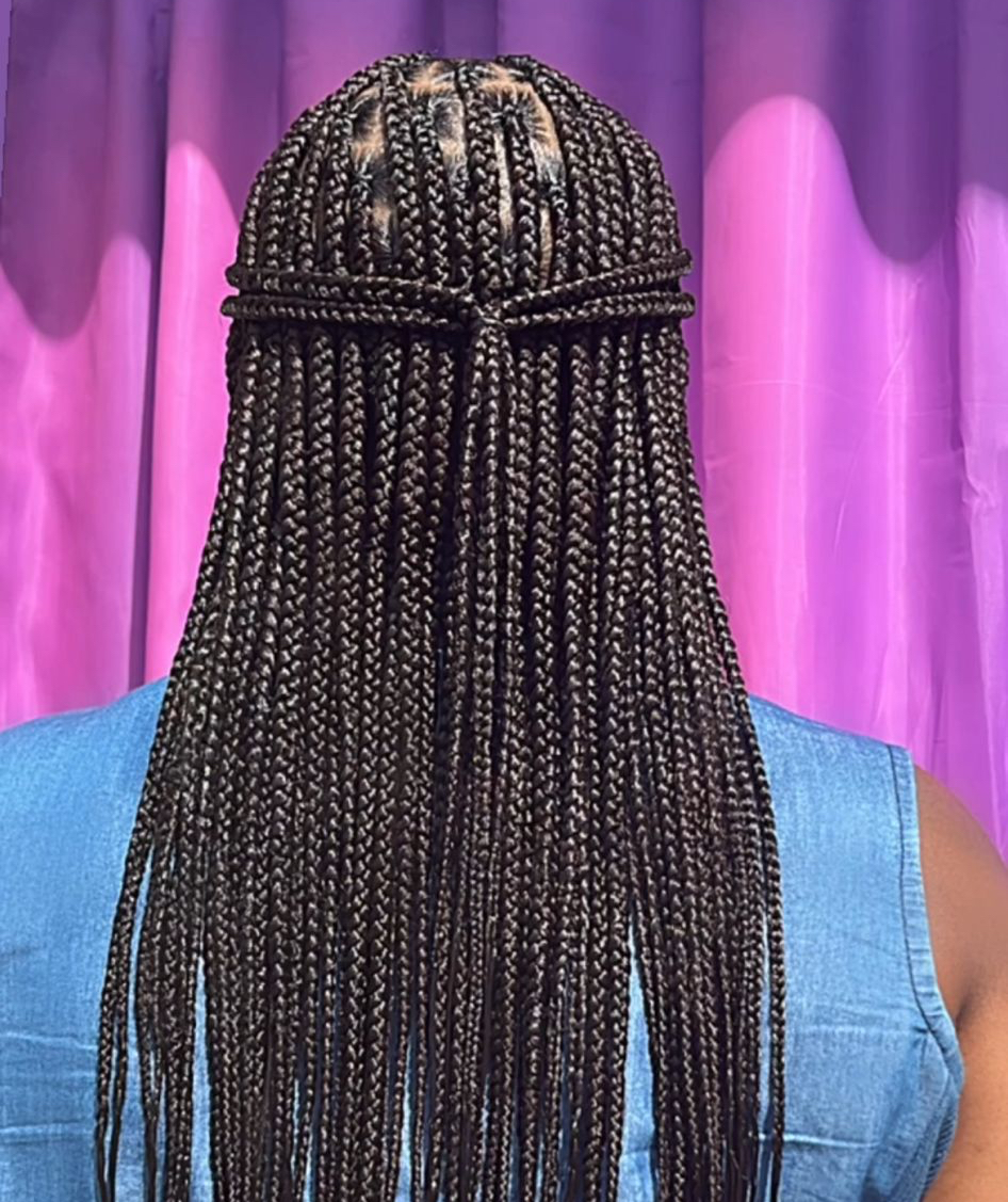 Medium midback knotless