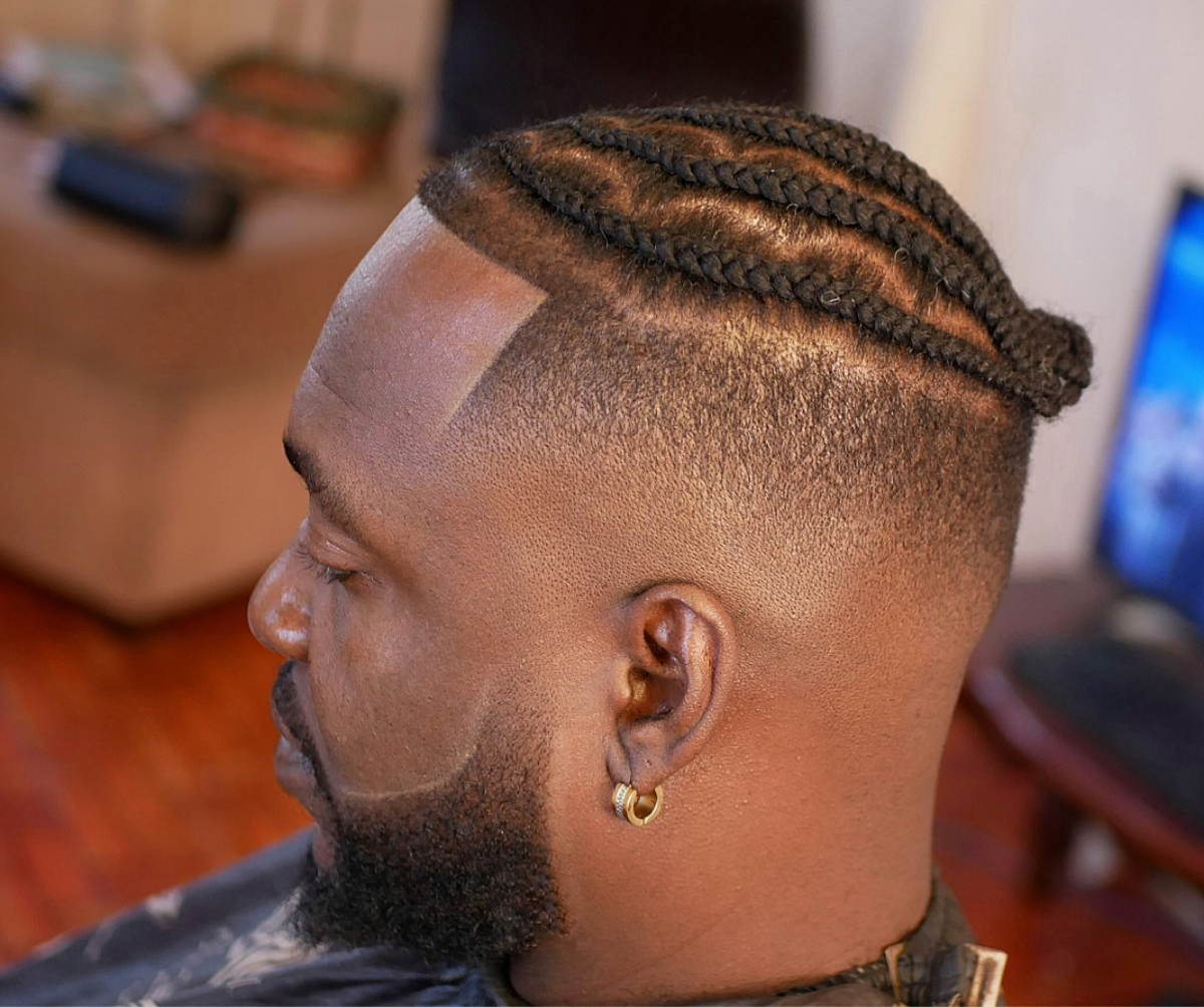 Fade( With full face of beard Included To be groomed)