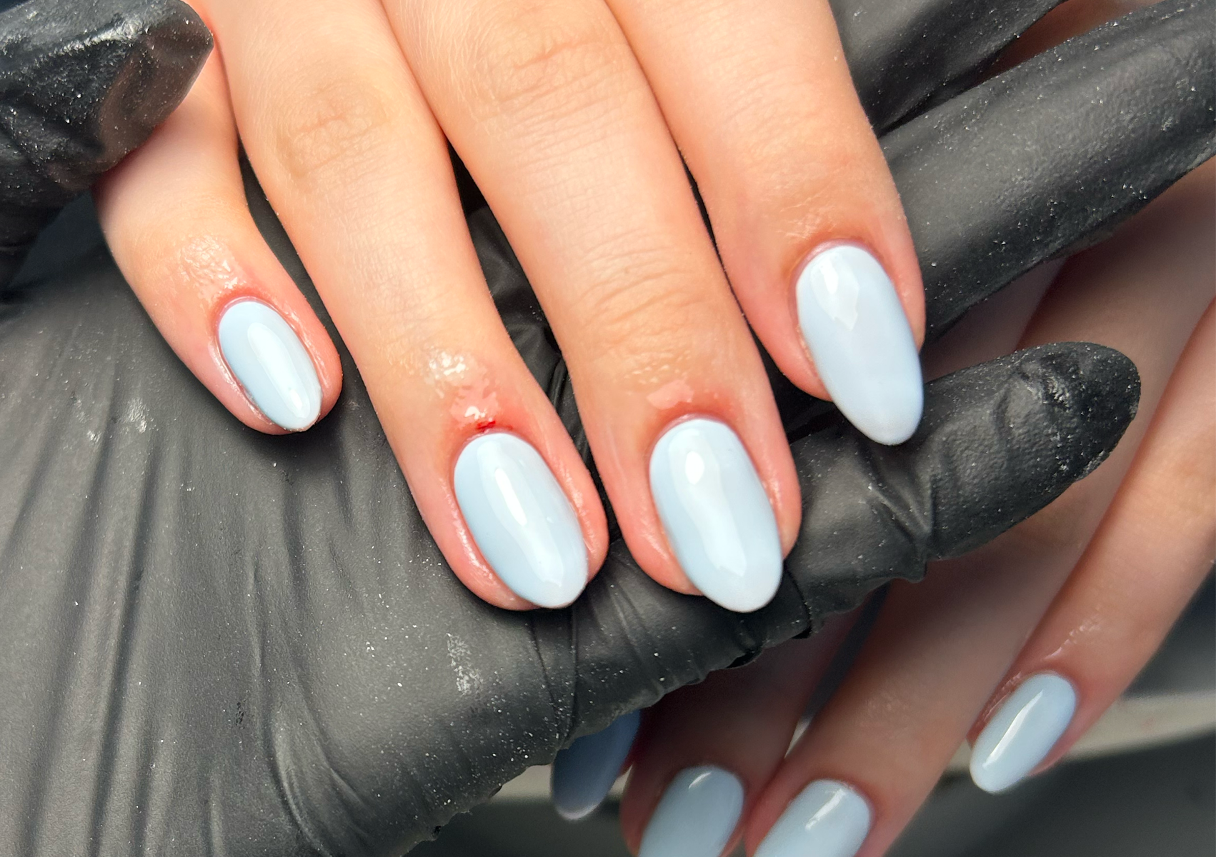 Builder gel with plain gel colour