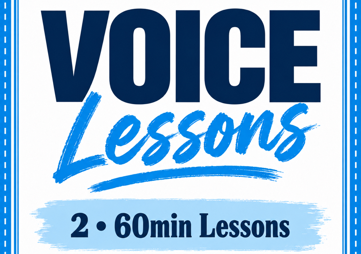 Voice: 2x60min Lessons