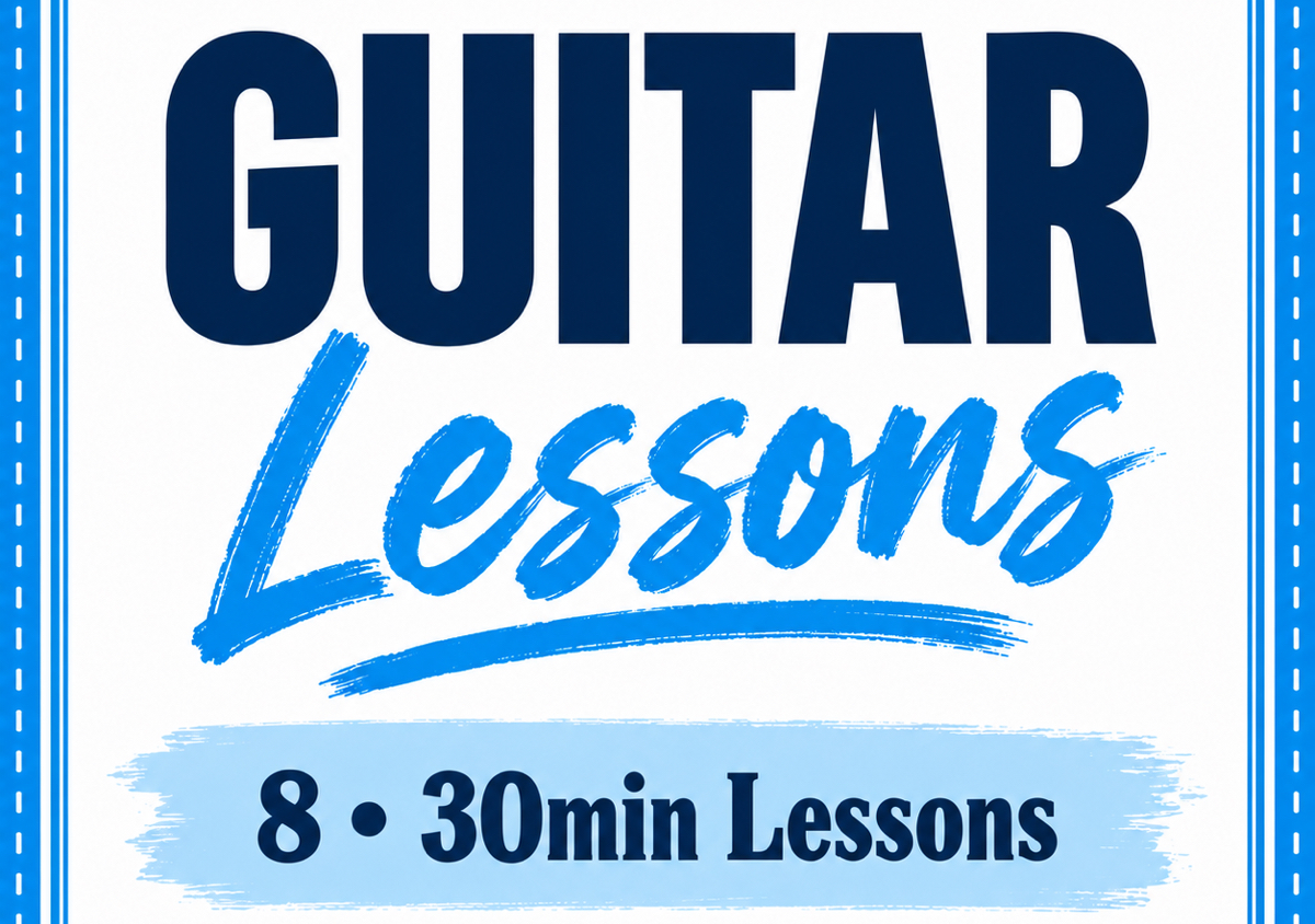 Guitar: 8x30min Lessons