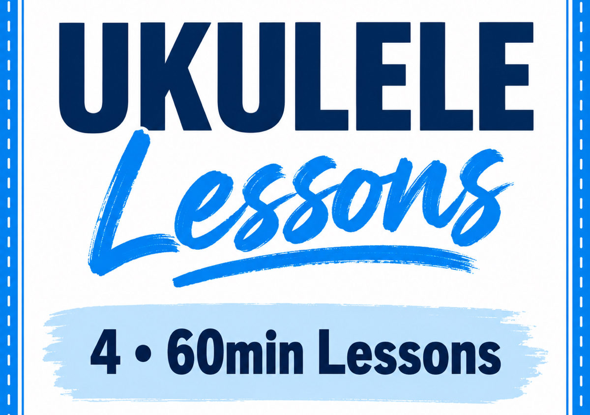 Ukulele: 4x60min Lessons