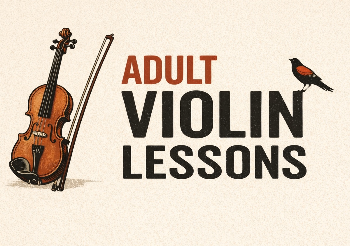VIOLIN FOR ADULTS -60min Lessons