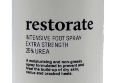 Restorate intensive foot spray 25% urea