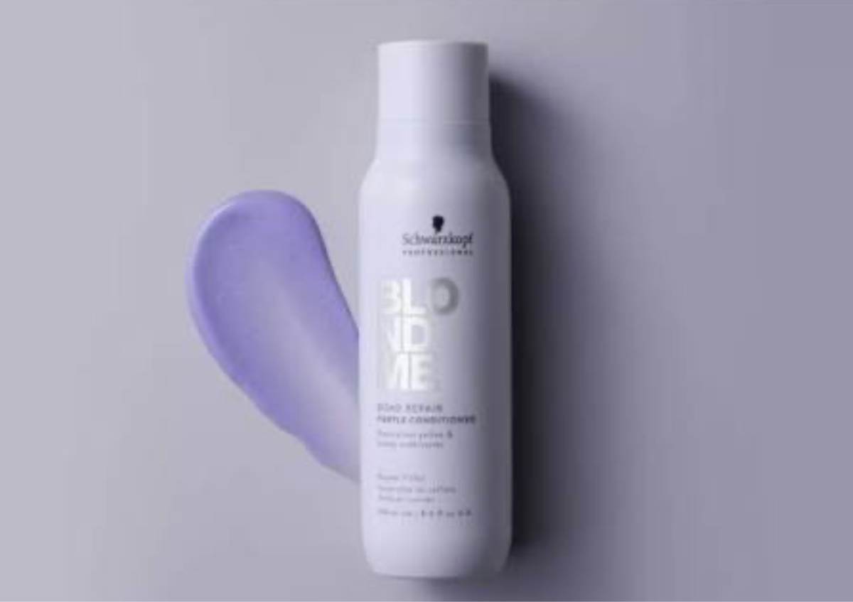 Blond me bond repair purple conditioner