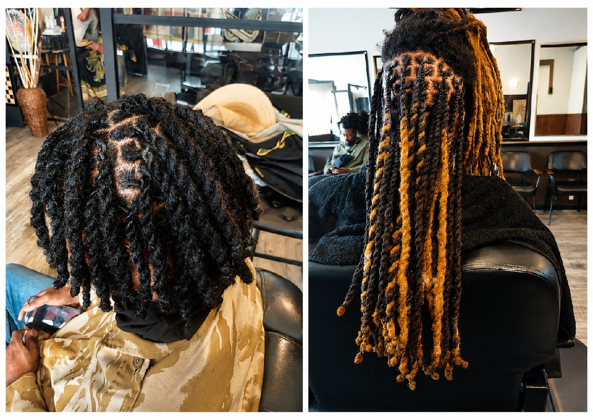 Loc Style: Twostrand Twist "Ropes" 