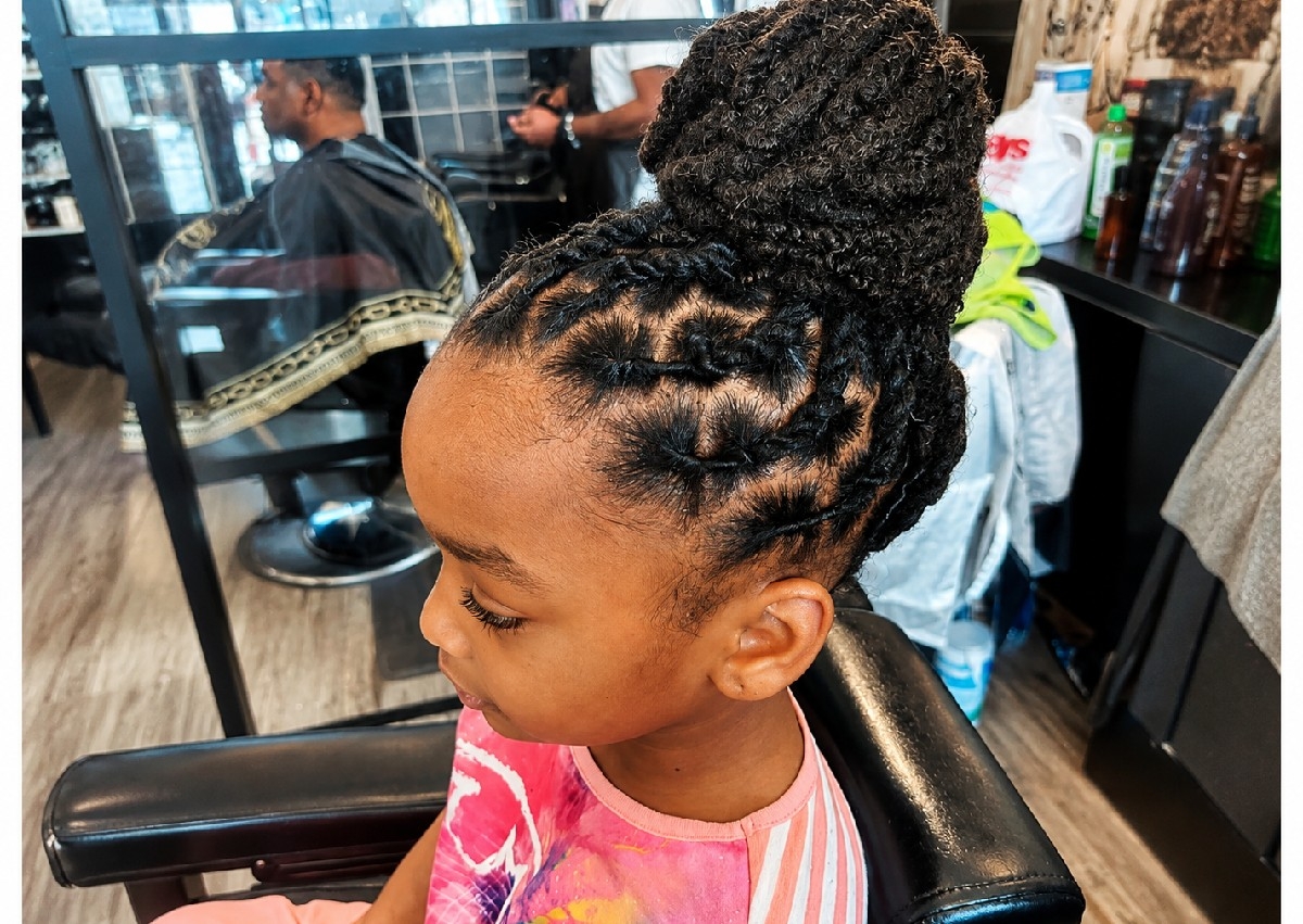 Children's Loc Style: Updos