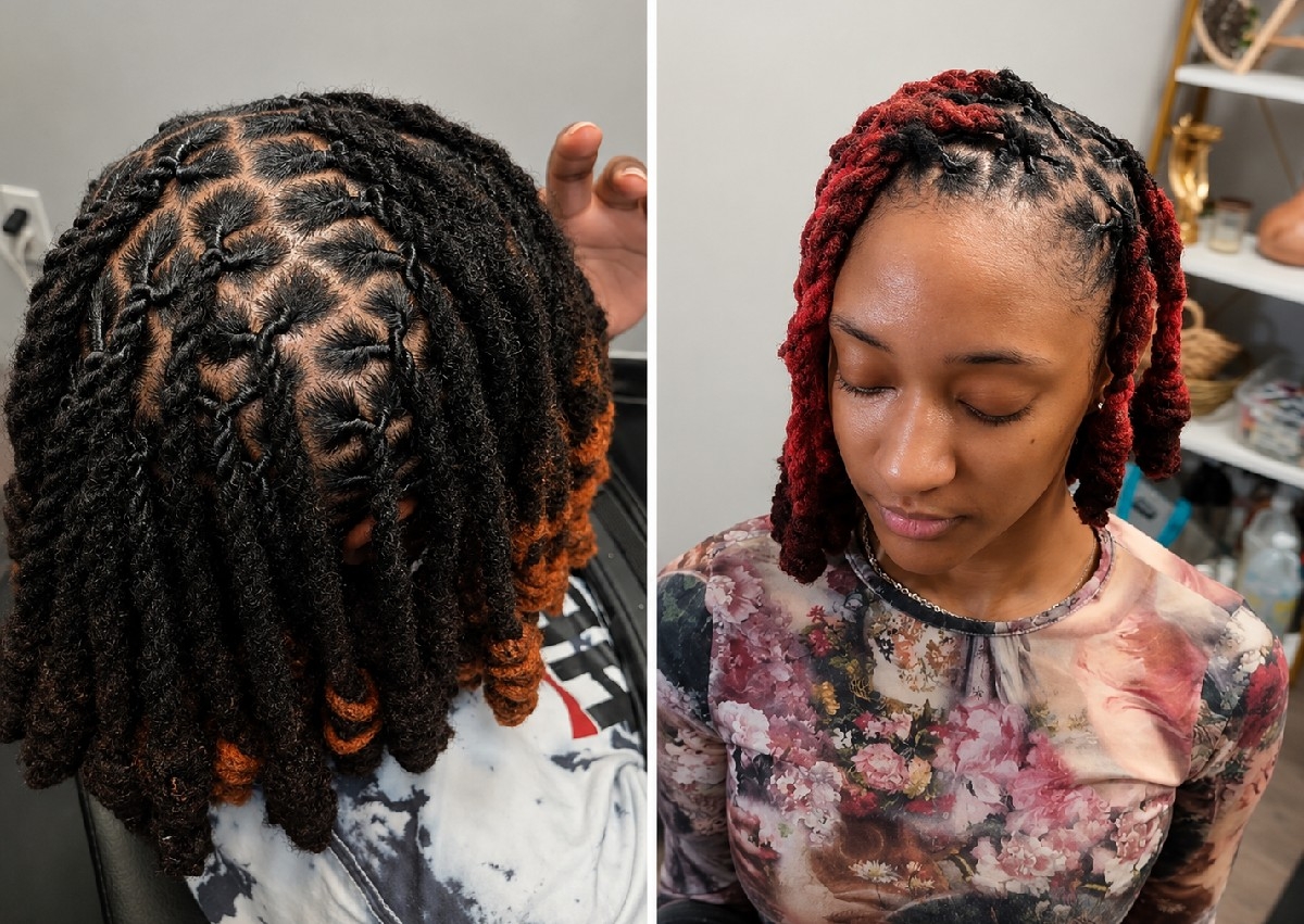 Loc Style: Loc Knots 