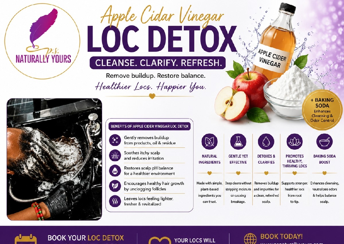 Apple Cidar Vinegar Loc Detox