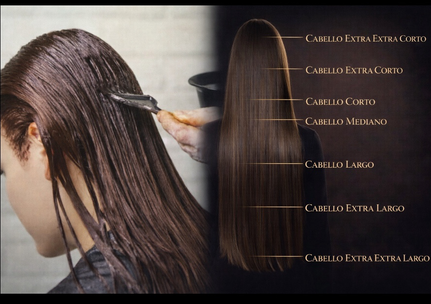 Color full y blower corto (cabello entre el nivel de las orejas y medio cuello)